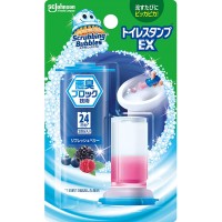 Johnson Scrubbing Bubble Toilet Stamp Self-Cleaning Gel - Berry